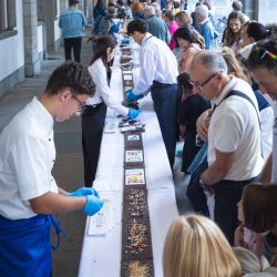Fabbrica di Cioccolato alla mostra "Una splenderrima collaborazione"