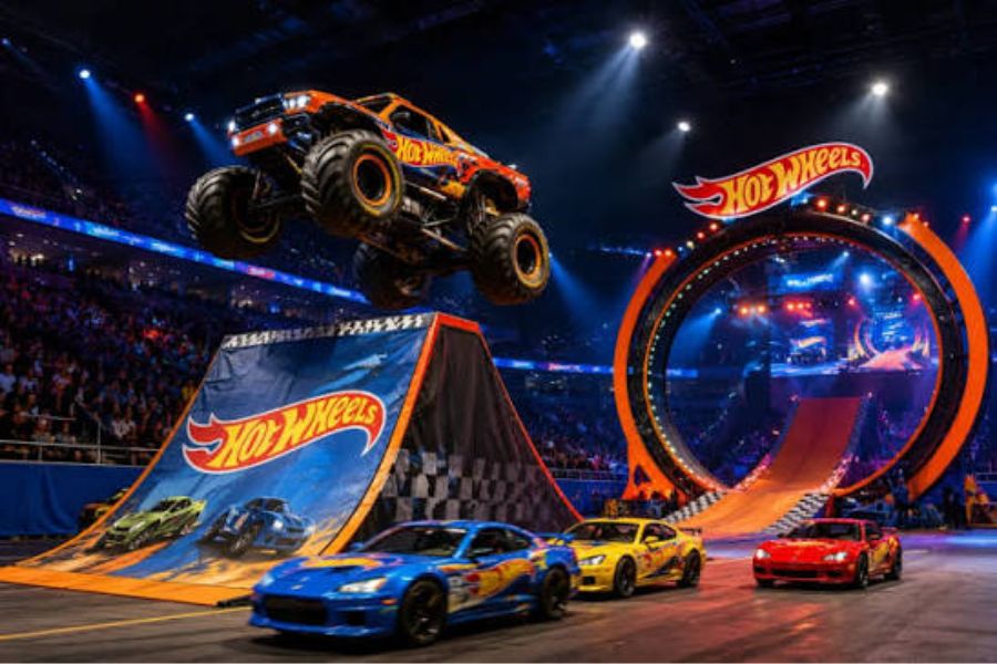 Hot Wheels Stunt Show Copertina