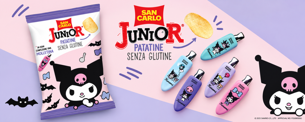 Patatine Kuromi, Sanrio x San Carlo